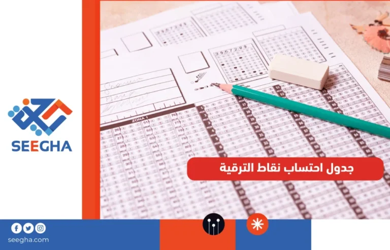 جدول احتساب نقاط الترقية